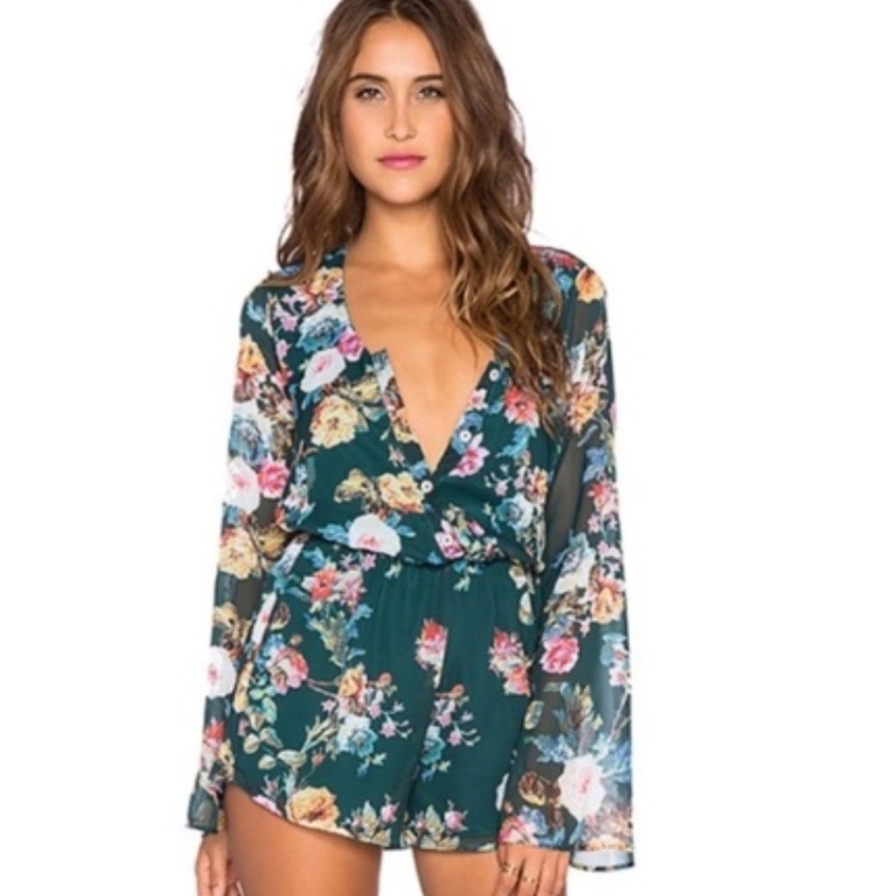 show me your mumu romper- Size XS